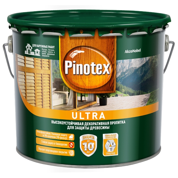 Антисептик Pinotex Ultra (2.7л) База под колеровку