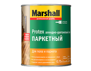Лак  для паркета Marshall Protex  (0.75л) мат.
