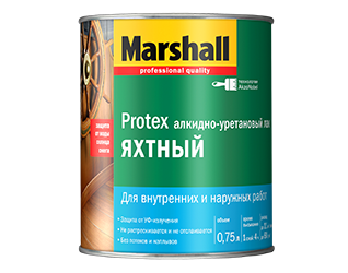 Яхтный лак Marshall Protex Яхтный (0,75л) полумат