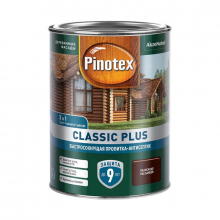 Антисептик Pinotex Classic Plus 3в1 (0,9л) Палисандр 