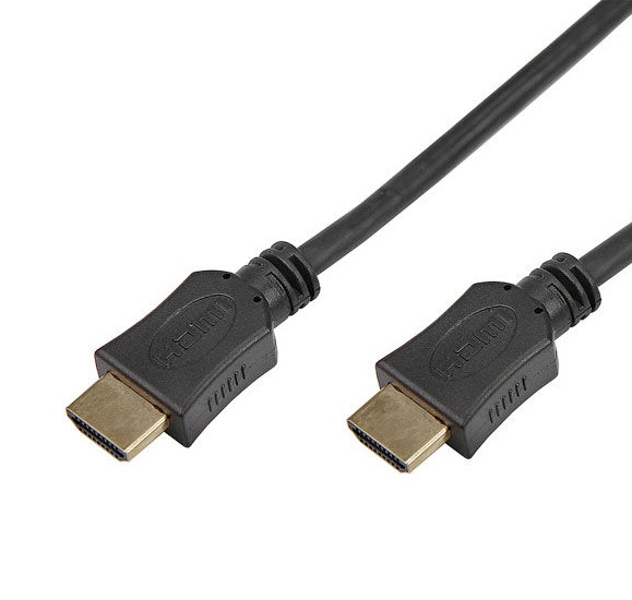 Шнур HDMI - HDMI без фильтров, длина 1,5 метра (GOLD) (PE пакет) PROconnect