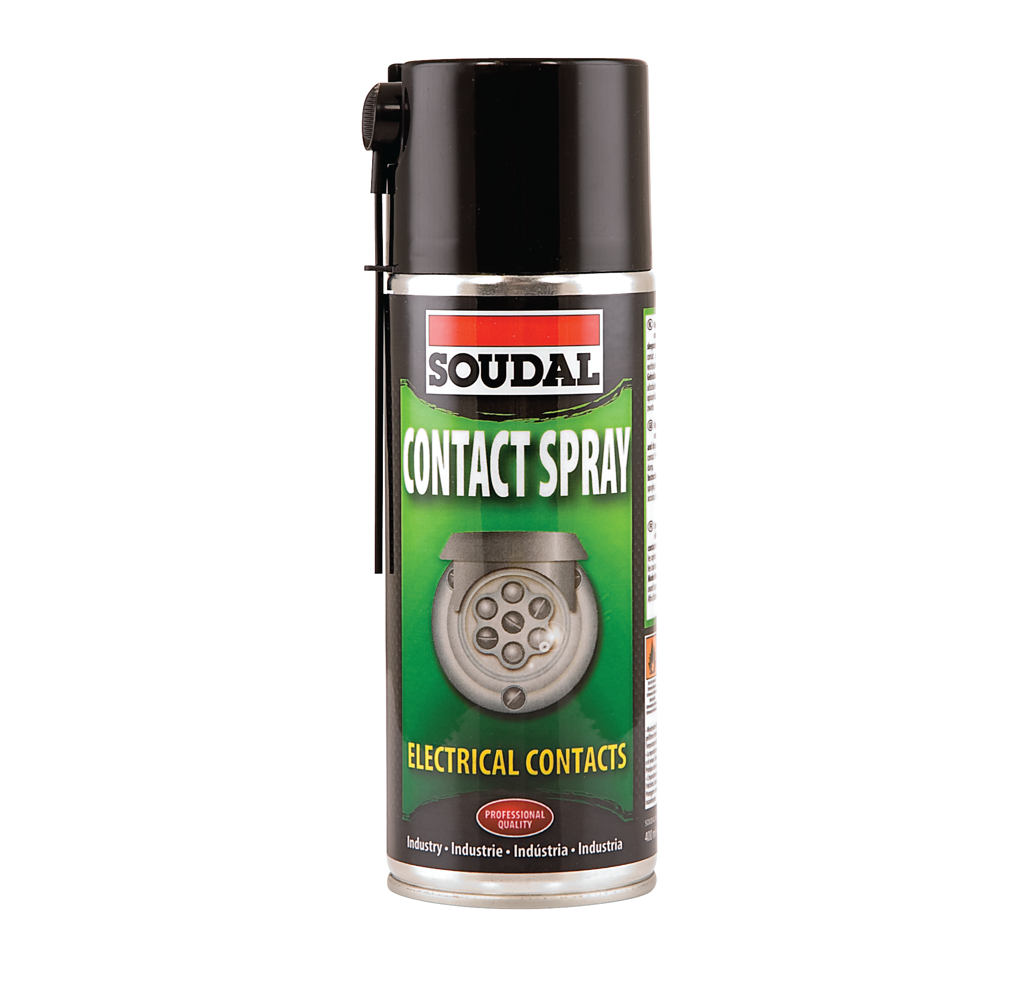 Soudal Contact Spray спрей для электрических контактов на основе минерального масла 400мл