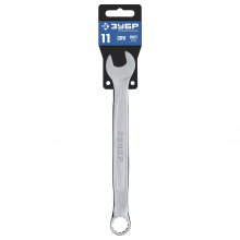 Ключ комбинированный, 11мм, CrV, ЗУБР ПРОФЕССИОНАЛ (27087-11)