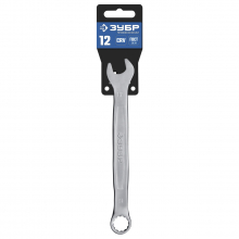 Ключ комбинированный, 12мм, CrV, ЗУБР ПРОФЕССИОНАЛ (27087-12)