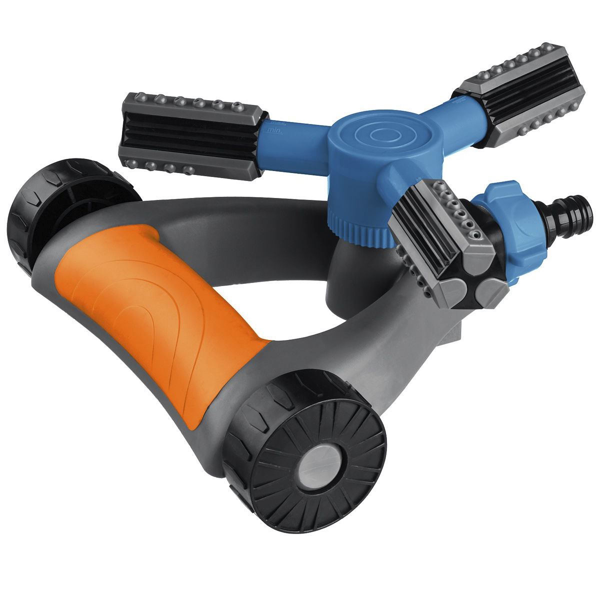 Распылитель круговой RR-PRO, 3 сопла, на подставке с колесиками, GRINDA (429317)