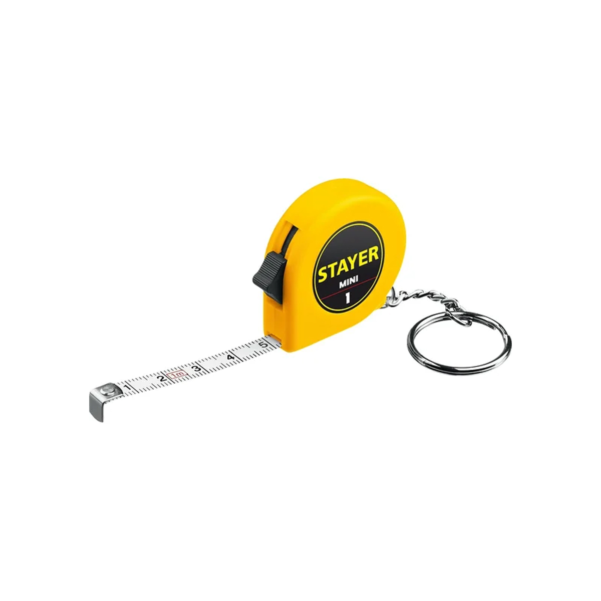 Рулетка-брелок 1м*6мм, STAYER Mini (34140-1)