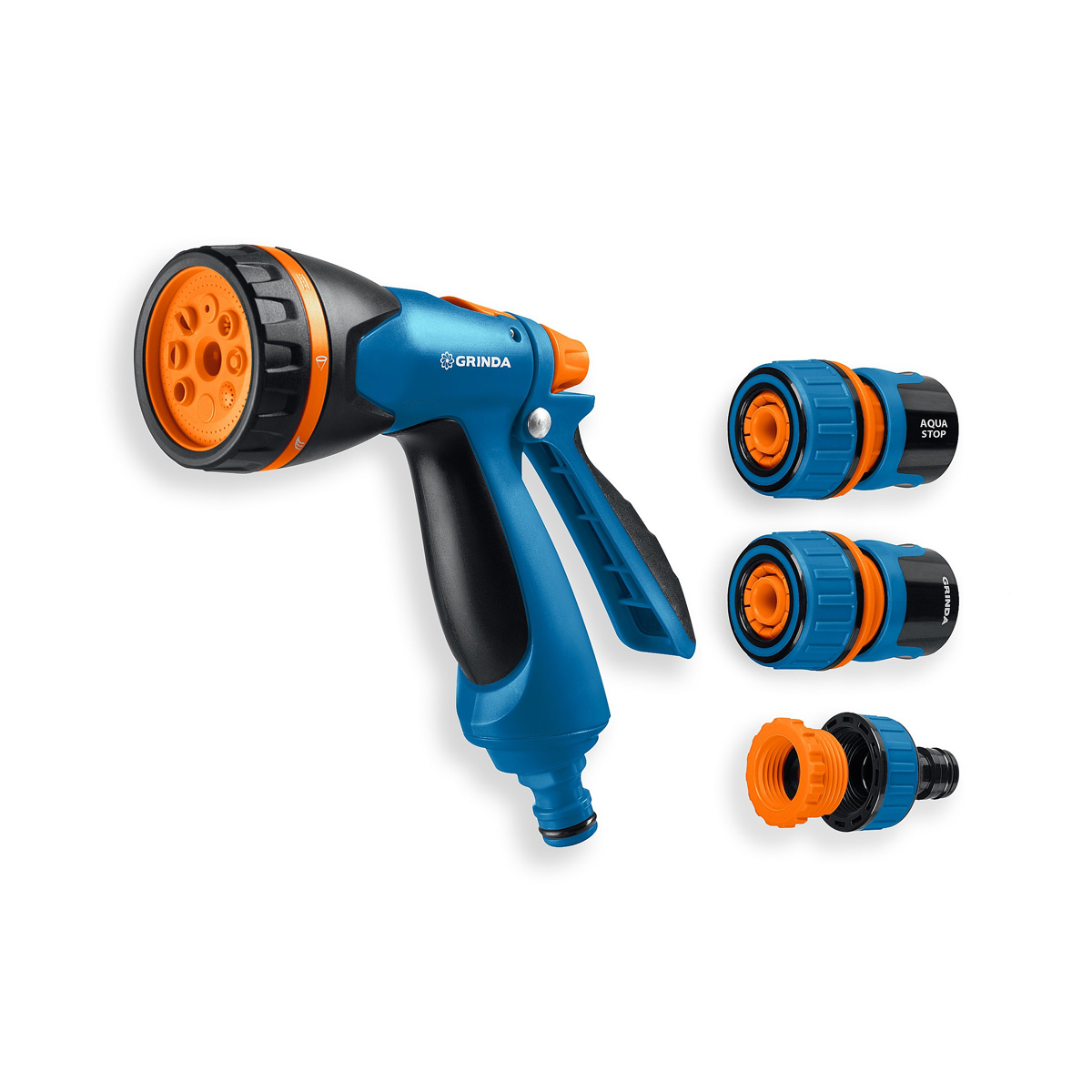 Набор поливочный B-834, 4 предмета GRINDA (429113)