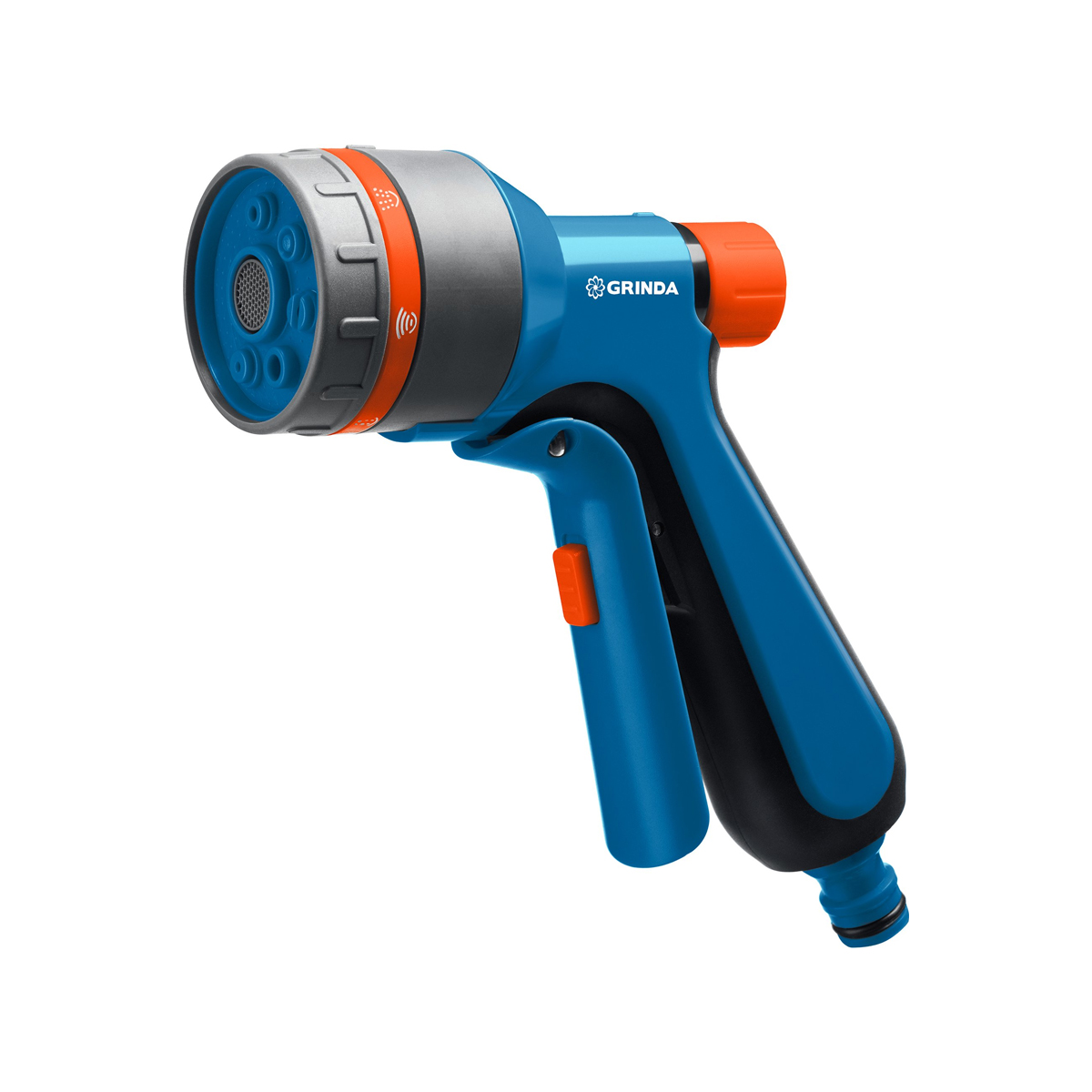 Пистолет поливочный F-7, 7 режимов, GRINDA (429120)
