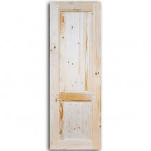  Деревянная дверь филен.полотно "Классика" 2000*400мм (глухое, без обработки) 