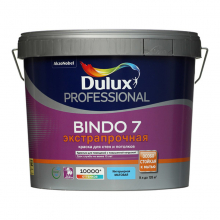 Латексная краска для стен и потолков Dulux Bindo 7 (0,9л.) Мат. База BC (прозрачная) 