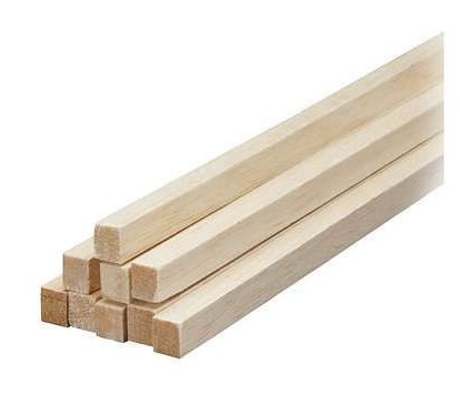 Штапик квадратный 1,0м (10 шт.)